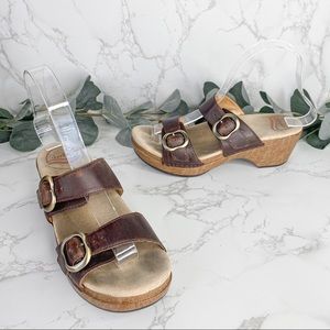 Dansko Sophie Teak Vintage Sandals